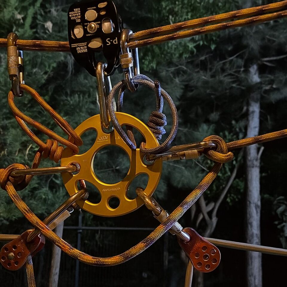 RopeStation Yük Dağıtıcı Plaka