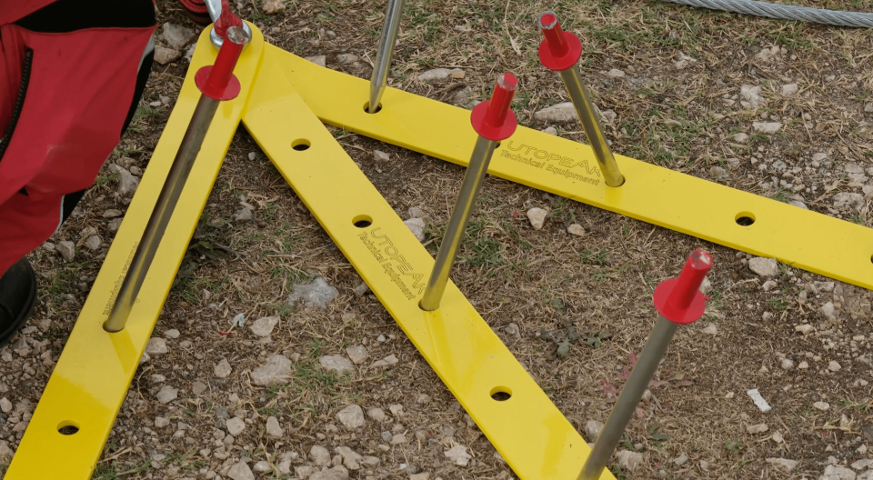 Utopeak Mobil Ankraj Plaka Seti (Kaz Ayağı)