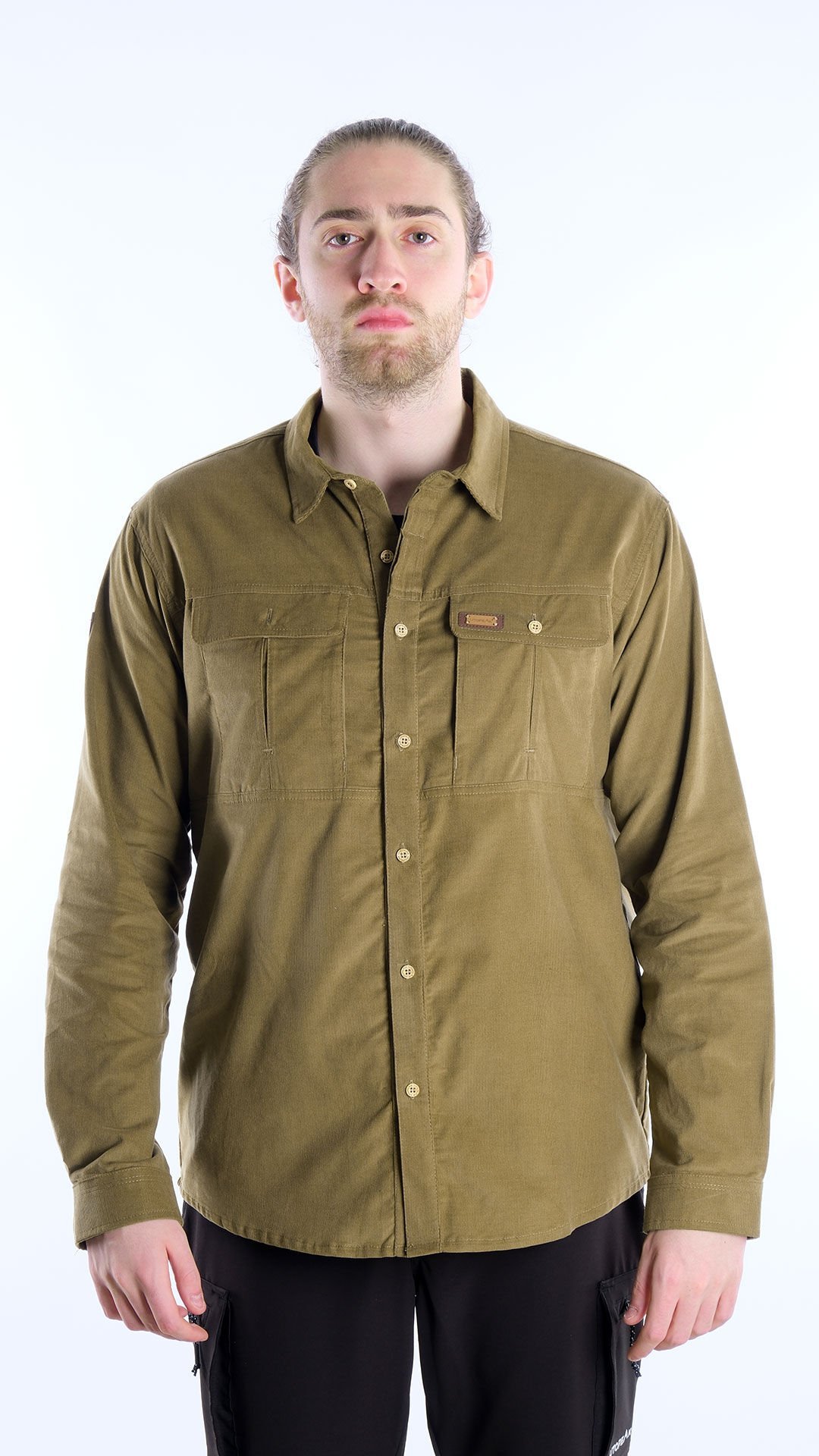 Utopeak Apolyont Kadife Erkek Gömlek Oil