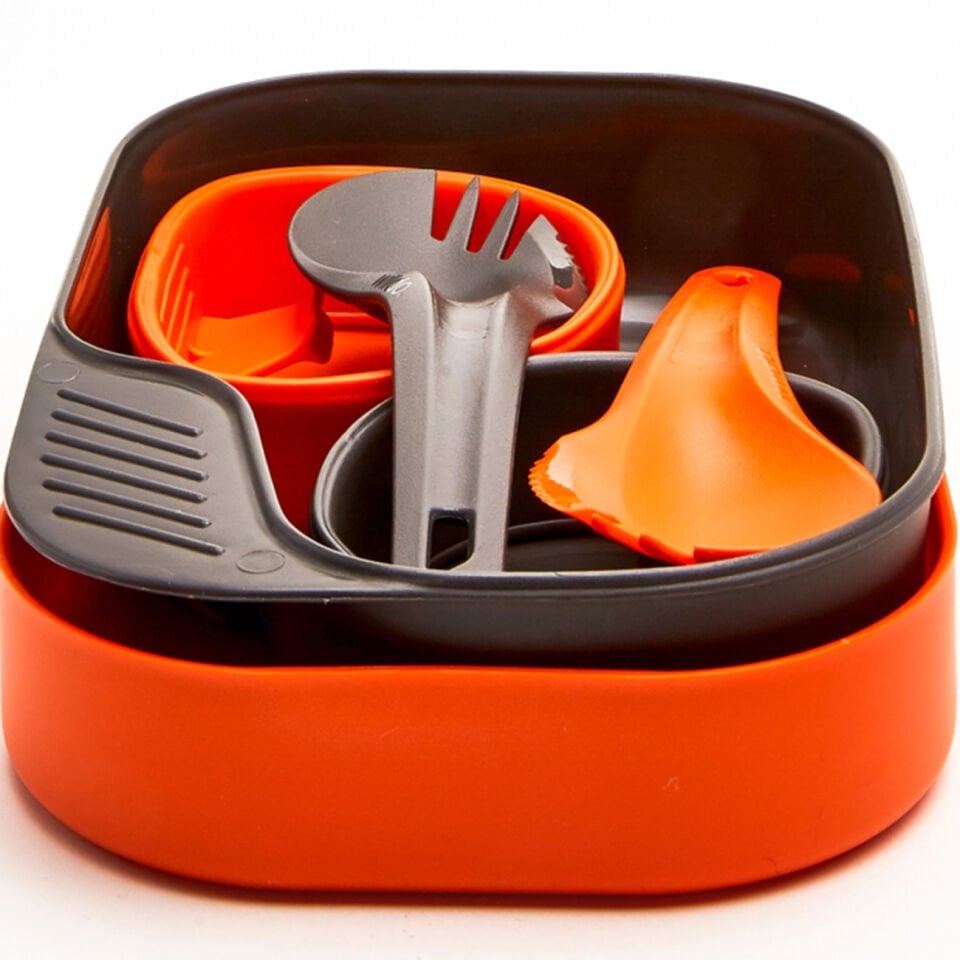 Wildo Camp-A-Box Duo Light Yemek Seti 6657 Orange