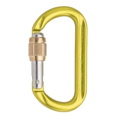 AustriAlpin OVALO GIalloy Screwlock Karabina