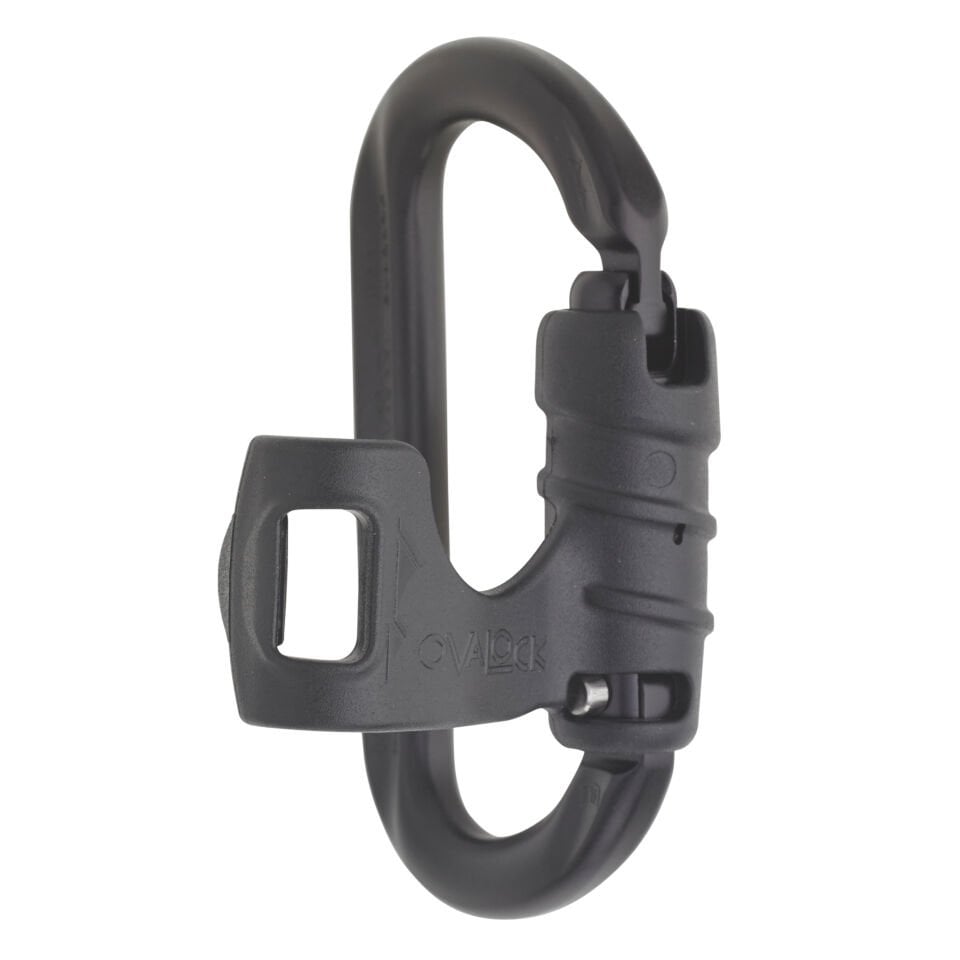AustriAlpin OVALCOK Alloy Flapgate Karabina