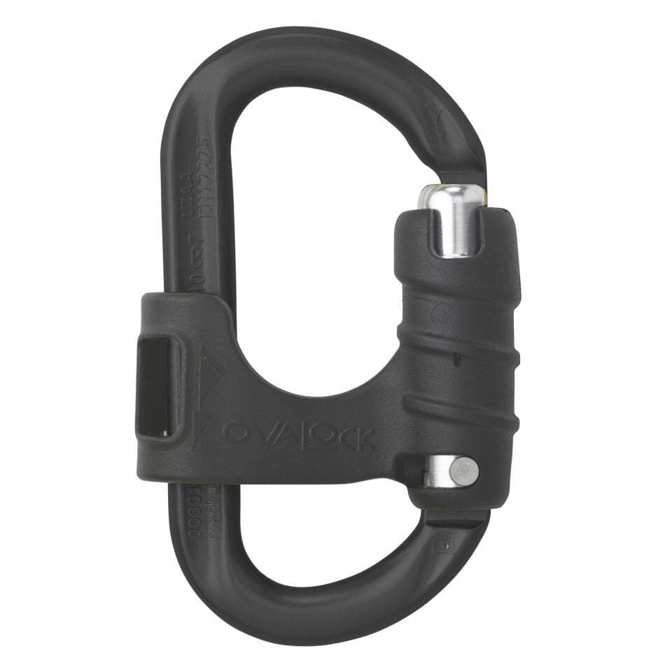AustriAlpin OVALCOK Alloy Flapgate Karabina