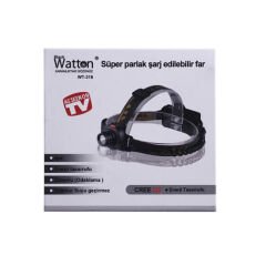 Watton Sensörlü Şarjlı Kafa Lambası