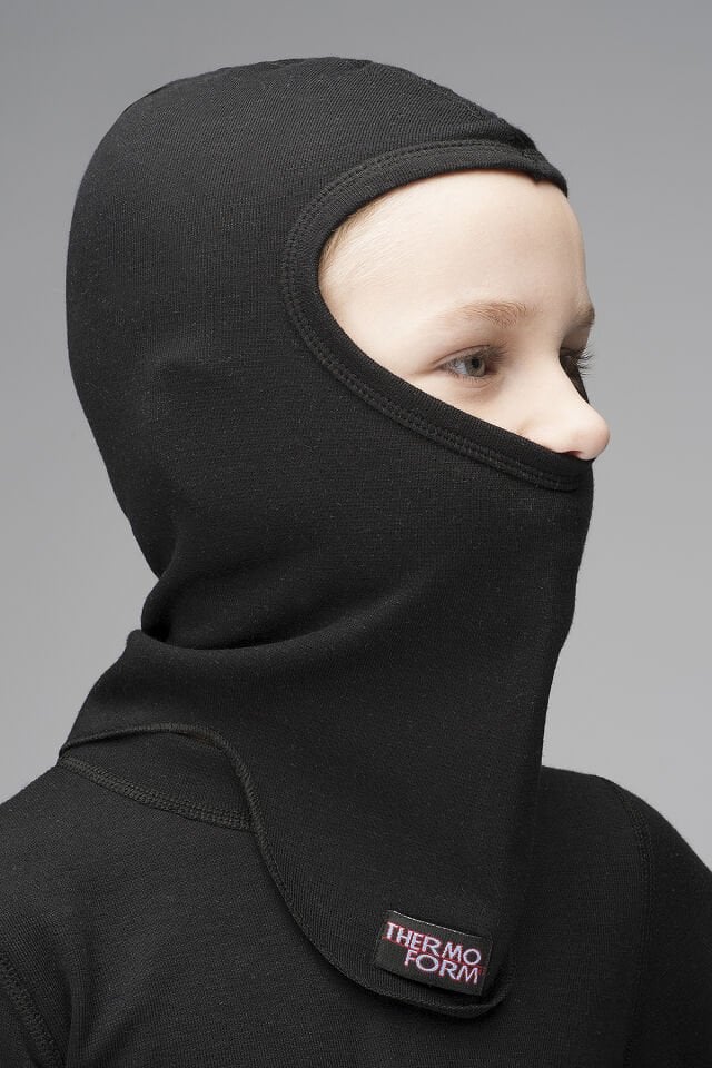 Thermoform Heavy Çocuk Kar Maskesi Siyah