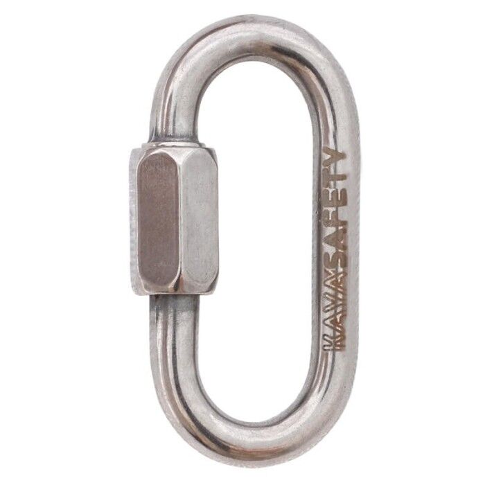 Kaya Safety K-20 Oval Çelik Quicklink Karabina