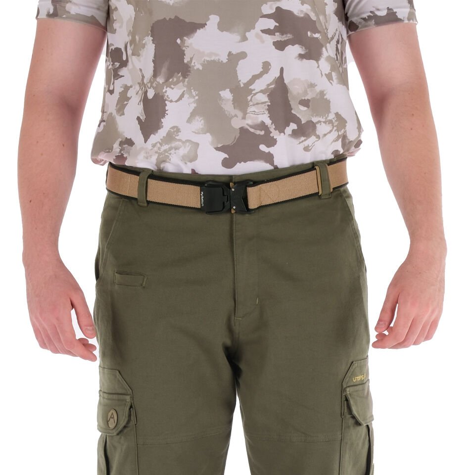 Utopeak Tactical Siyah-Bej Kemer