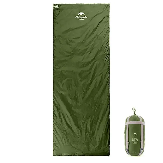 Naturehike Tek Kişilik Uyku Tulumu - Yeşil 15/-3 C