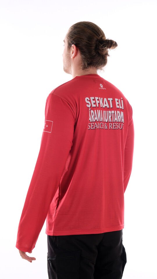 Utopeak Arama Kurtarma Uzun Kollu Sweatshirt