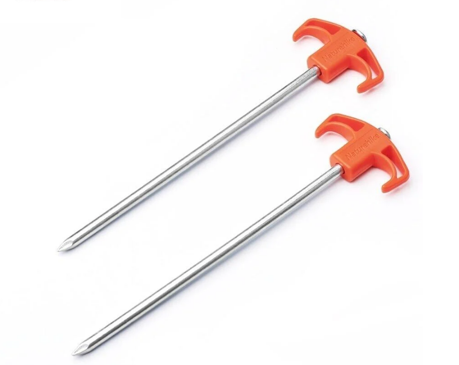 Naturehike Kamp Çadır Kazığı 25 cm Turuncu