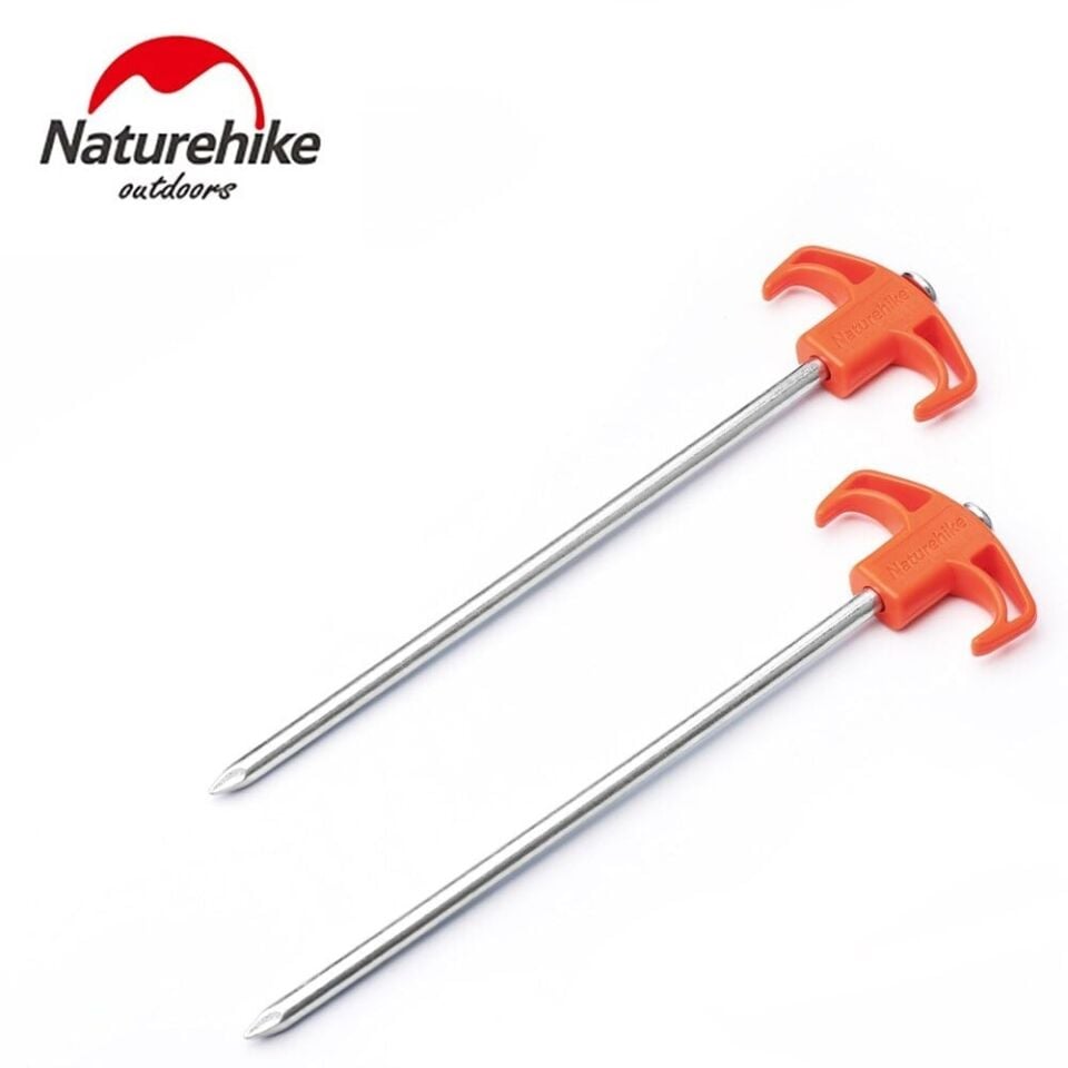 Naturehike Kamp Çadır Kazığı 25 cm Turuncu