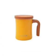 Nurgaz Campout Çift Katmanlı Termos Kupa Sarı