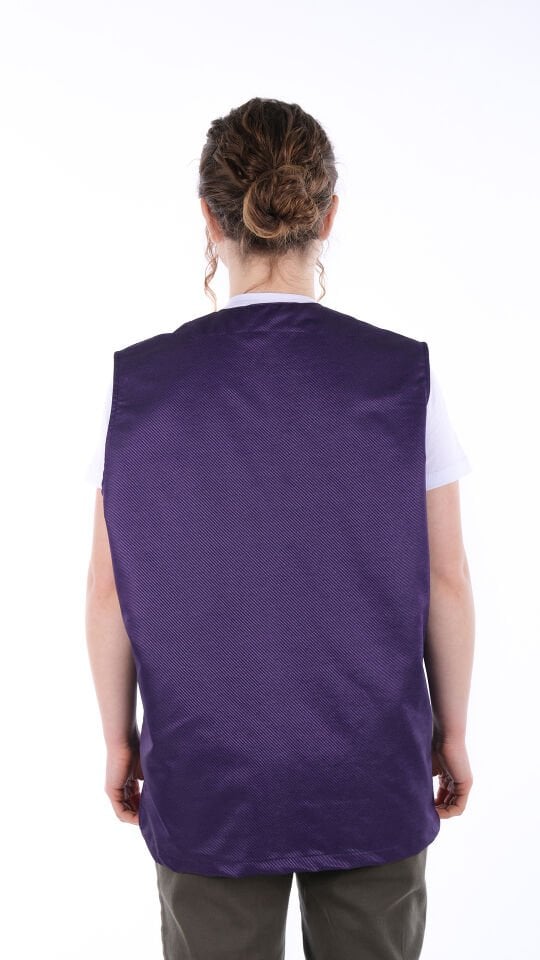 Utopeak Özel Tasarım Kadın Yelek Mor