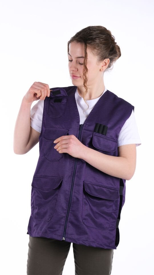 Utopeak Özel Tasarım Kadın Yelek Mor
