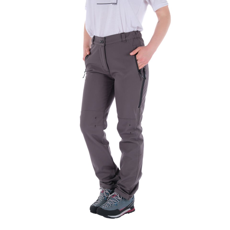 Utopeak Softshell Kadın Pantolon - Füme