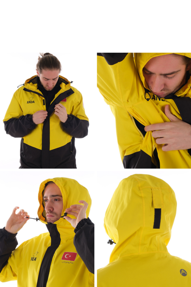 Utopeak Özel Tasarım Su Geçirmez Arama Kurtarma Ceketi