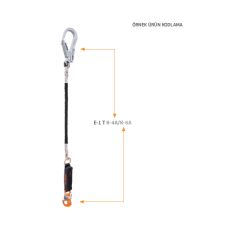 Kaya Safety E-1 T Serisi Tek Kol Şok Emicili Twist