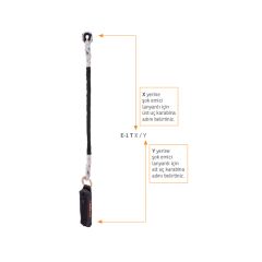 Kaya Safety E-1 T Serisi Tek Kol Şok Emicili Twist