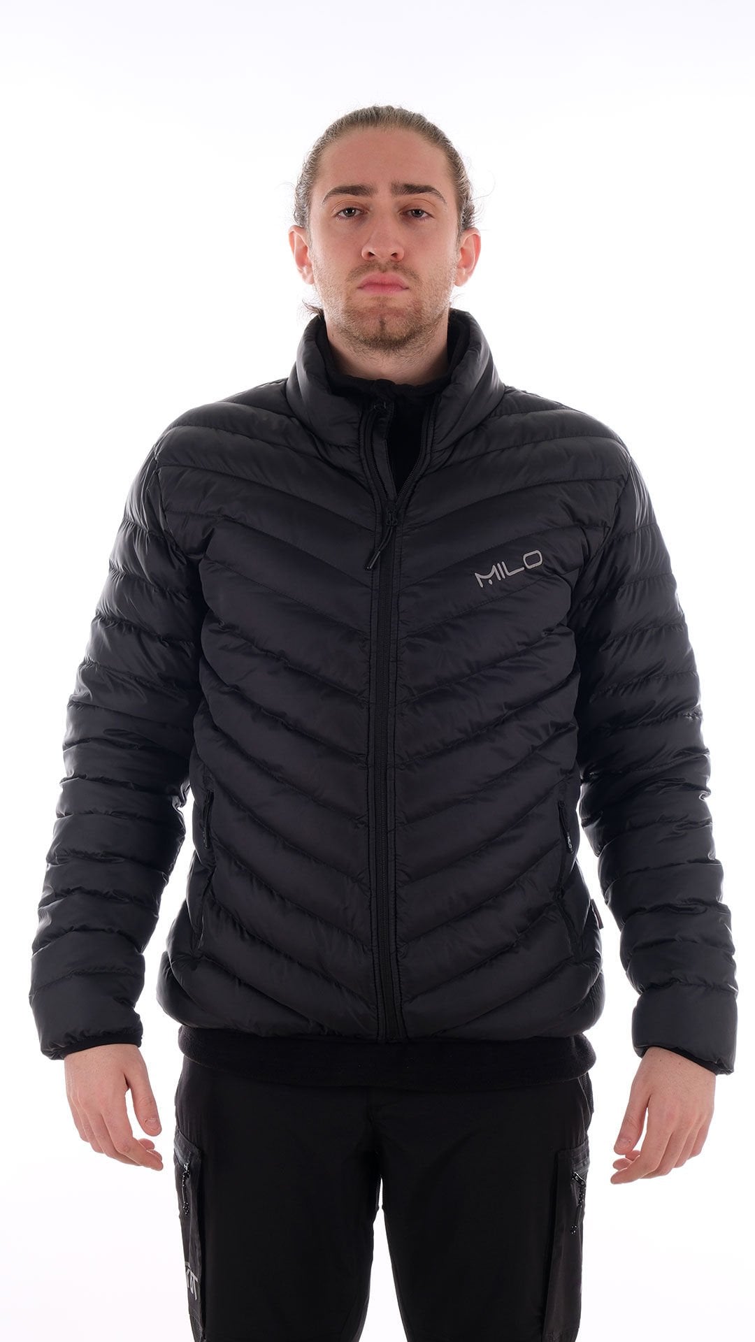 Milo Kone Primaloft Dolgulu Ceket - Siyah