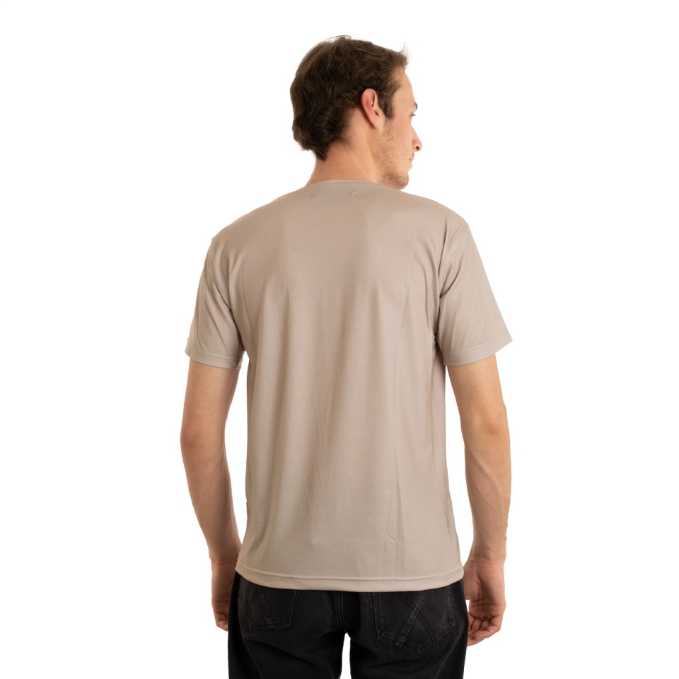 Utopeak Bej Tırmanışçı T-shirt