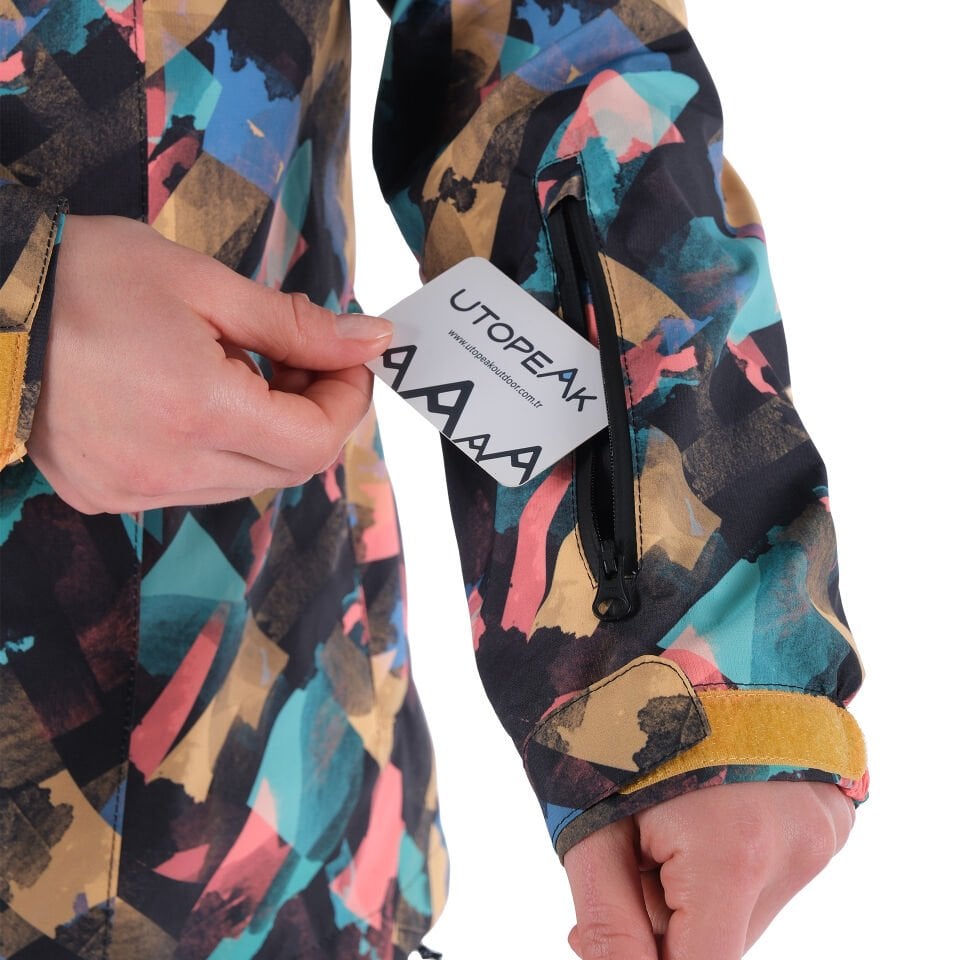 Utopeak PRO Color Riot Su Geçirmez Kadın Ceket