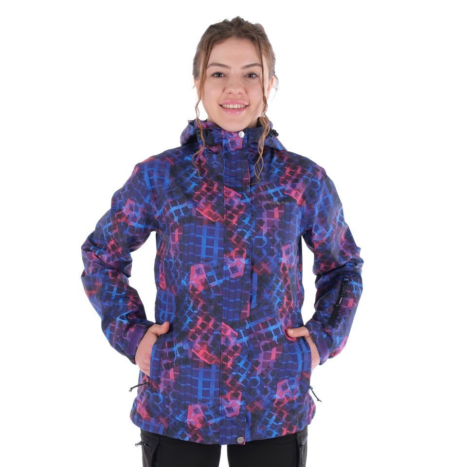 Utopeak PRO Purple İdea Su Geçirmez Kadın Ceket