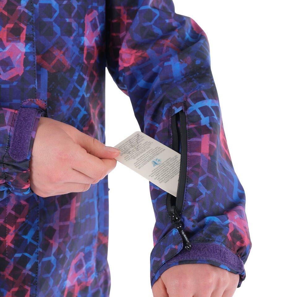 Utopeak PRO Purple İdea Su Geçirmez Kadın Ceket