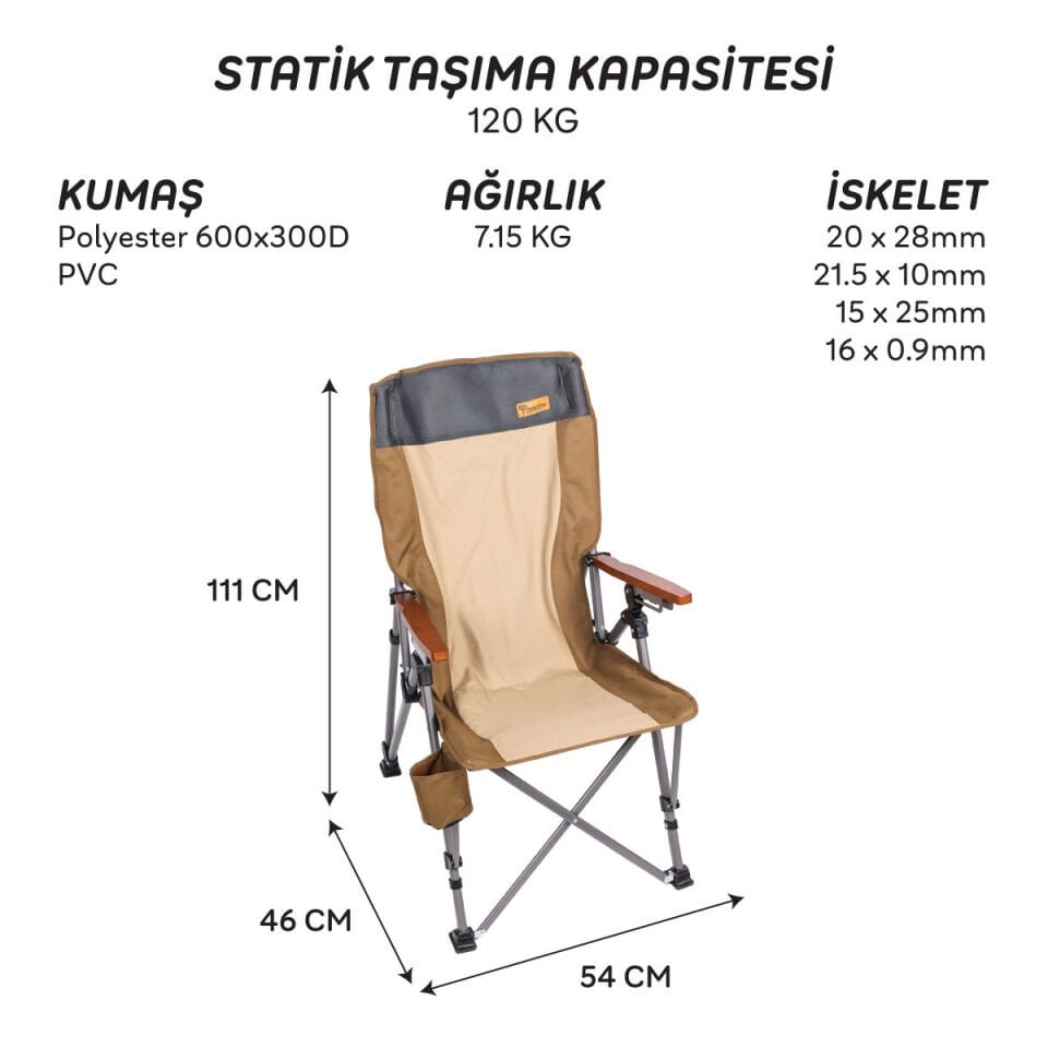 FreeCamp Trager Katlanır Sandalye