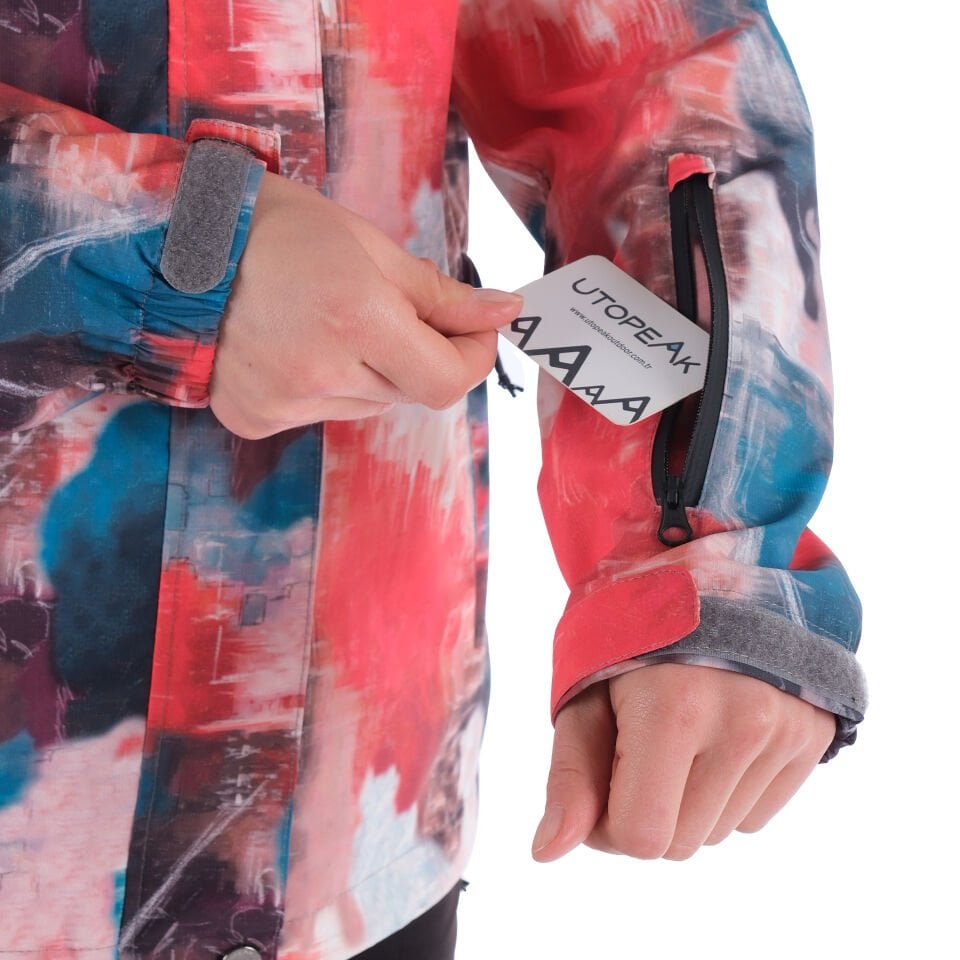 Utopeak PRO Pastel Su Geçirmez Kadın Ceket