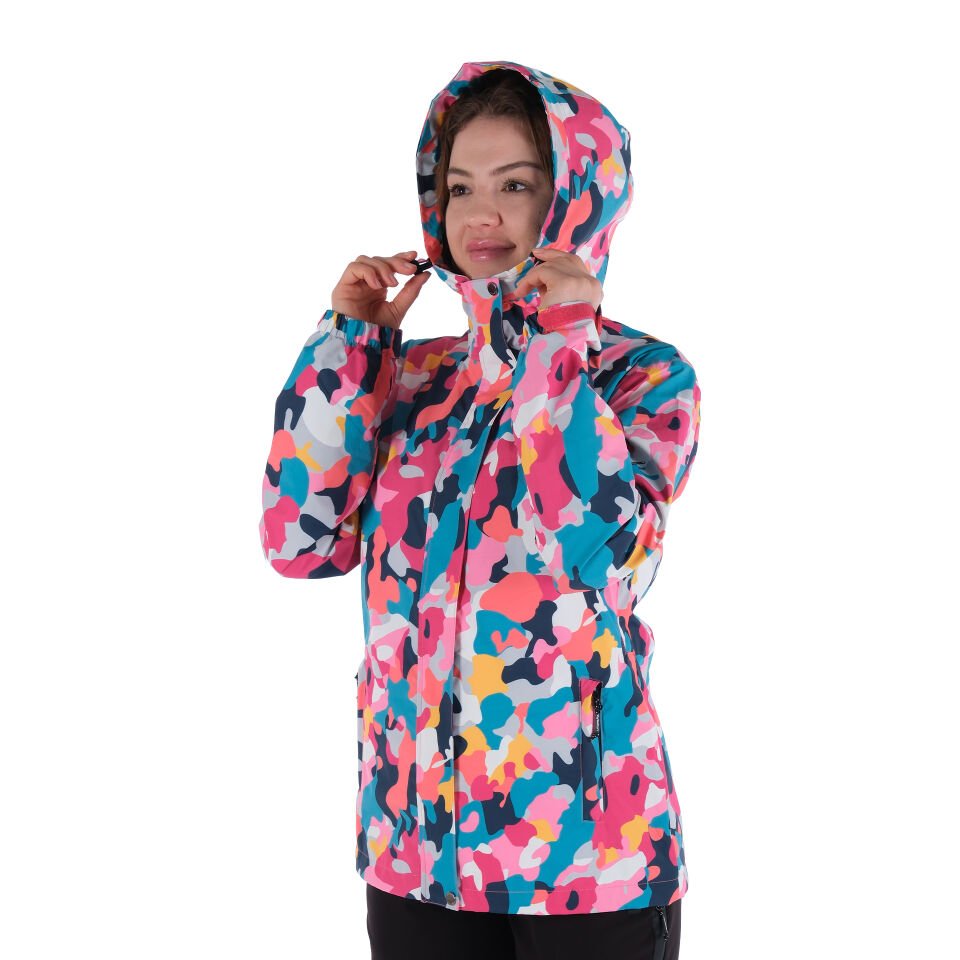 Utopeak PRO Kamuflaj Su Geçirmez Kadın Ceket