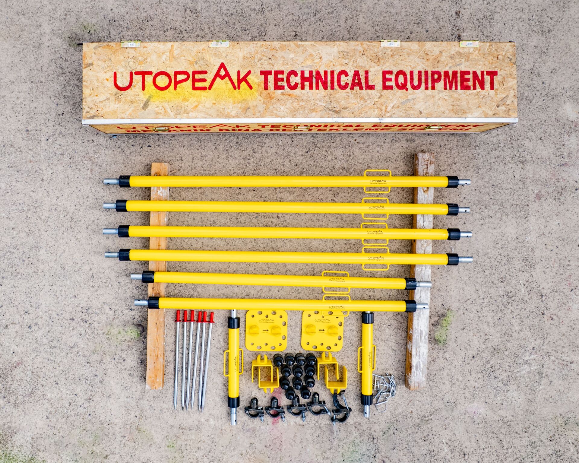 Utopeak Mekanik Çelik Bina Destekleme Sistemleri