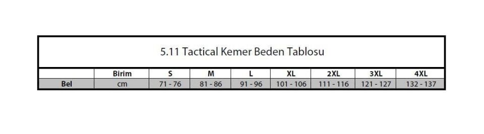 5.11 TRAINER 1 1/2 KAHVE KEMER
