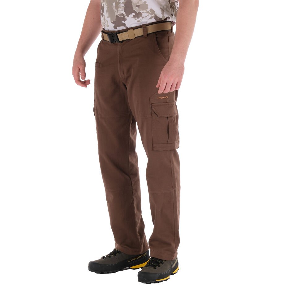 Utopeak Truva Erkek Pantolon - Kahve