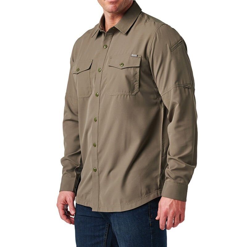 5.11 MARKSMAN L/S ACIK YESIL GOMLEK