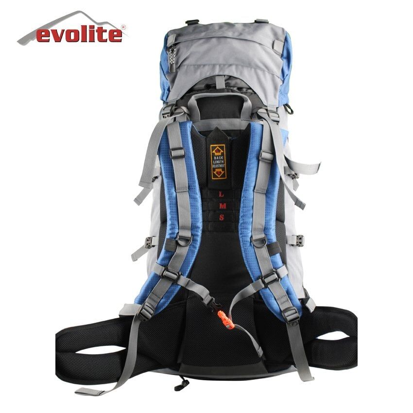 Evolite Poseidon 70+10 L Sırt Çantası Mavi/Gri