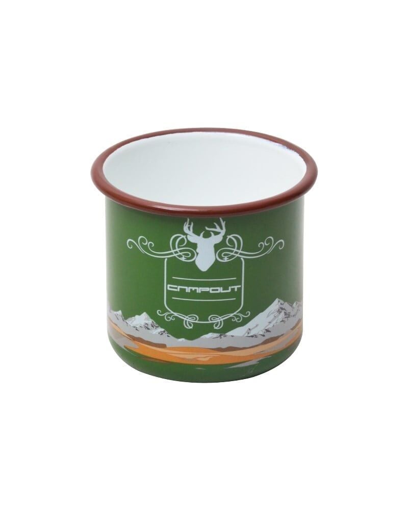 Nurgaz Campout Haki Emaye Kupa - Geyik