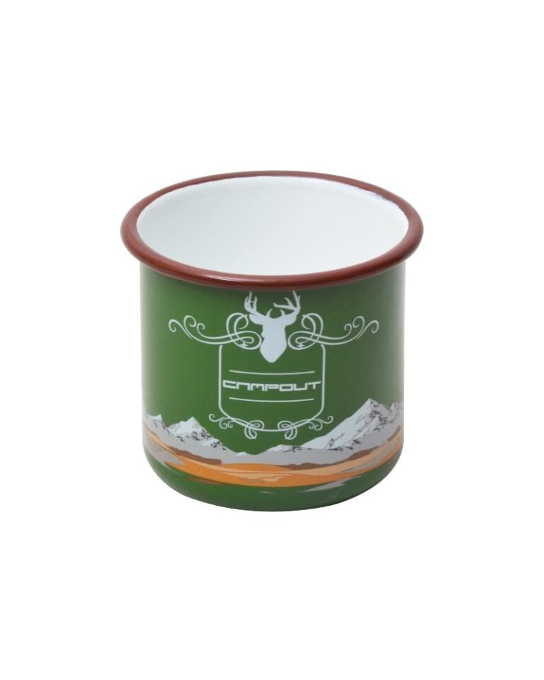 Nurgaz Campout Haki Emaye Kupa - Geyik