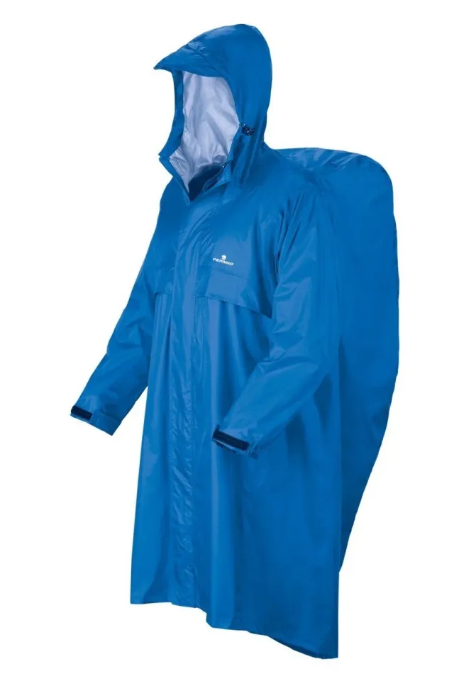 Ferrino Poncho Trekker Ripstop L/XL Panço - Mavi