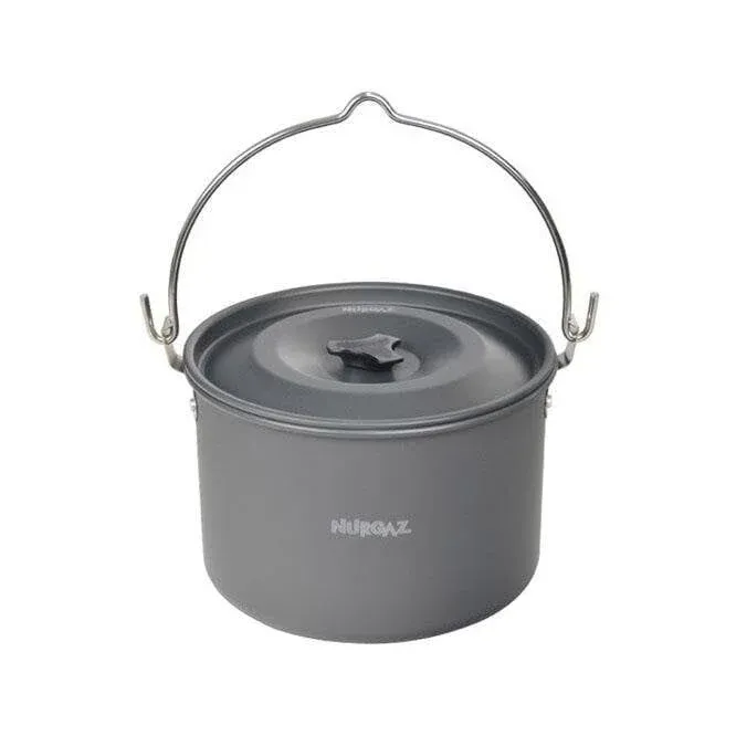 Nurgaz Campout Emaye Kamp Tenceresi - 4 Litre