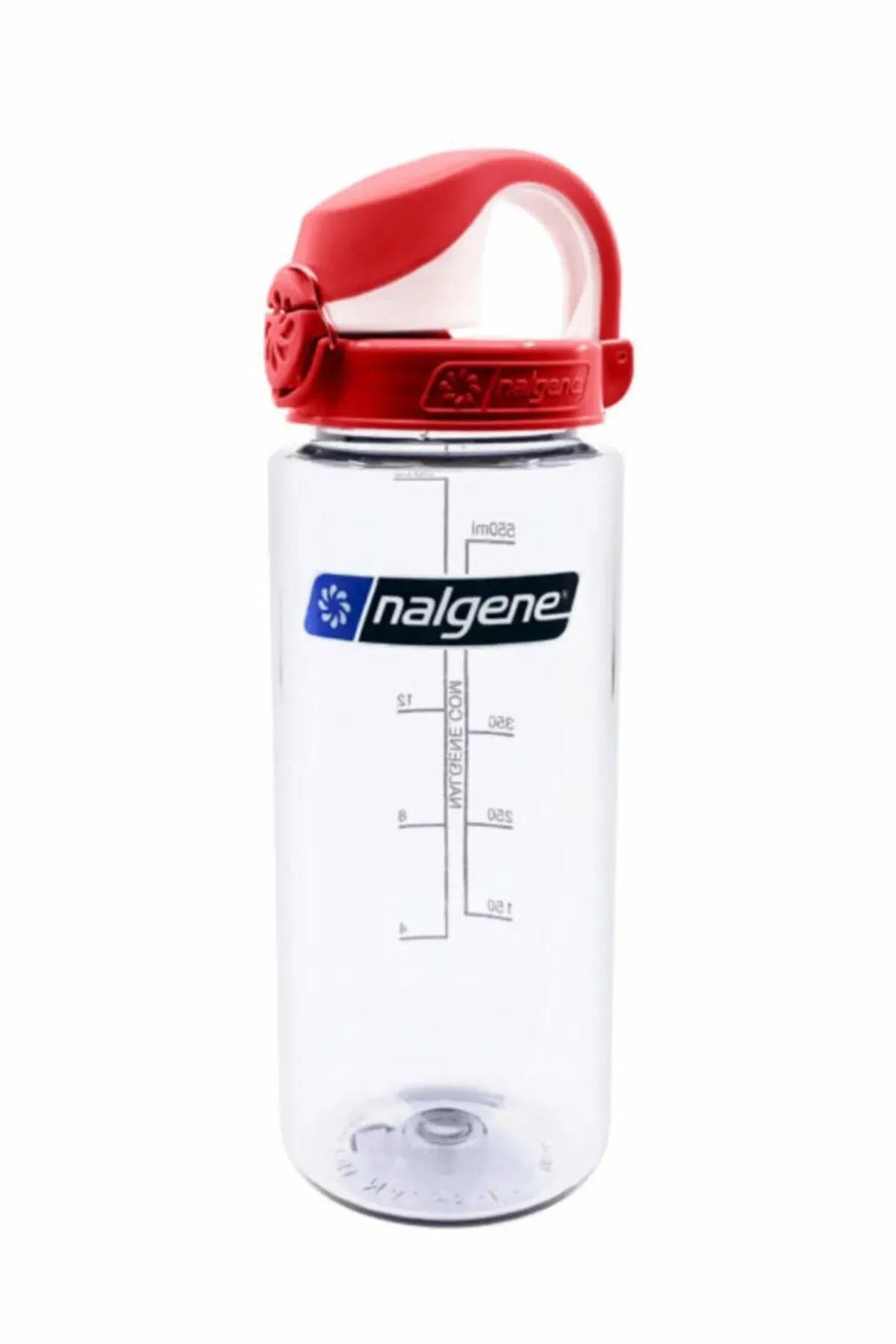 Nalgene Atlantis Clear / Fire Red Cap Tritan Suluk