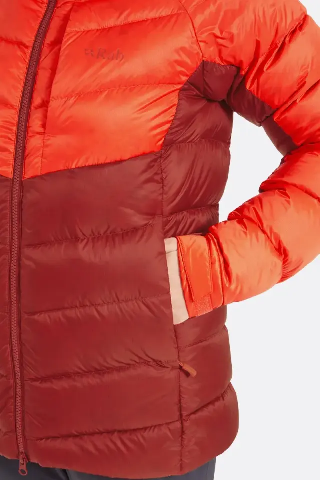 RAB Glaceon Pro Jacket Red Grapefruit/Tuscan Red