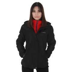 Utopeak Quest Su Geçirmez Kadın Ceket / Siyah