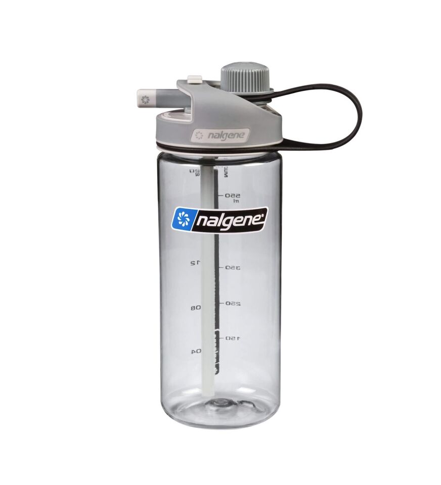Nalgene MultiDrink, Clear/Gray Cap Tritan Suluk