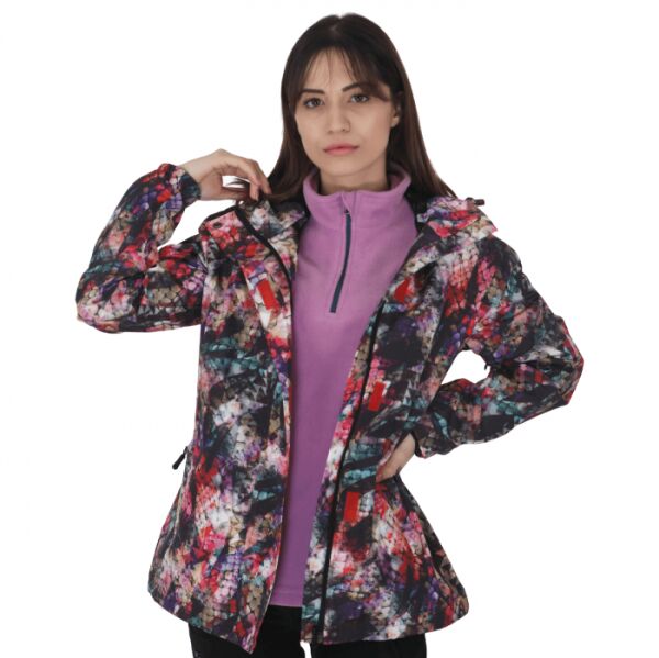 Utopeak Digital Su Geçirmez Kadın Ceket / Siyah