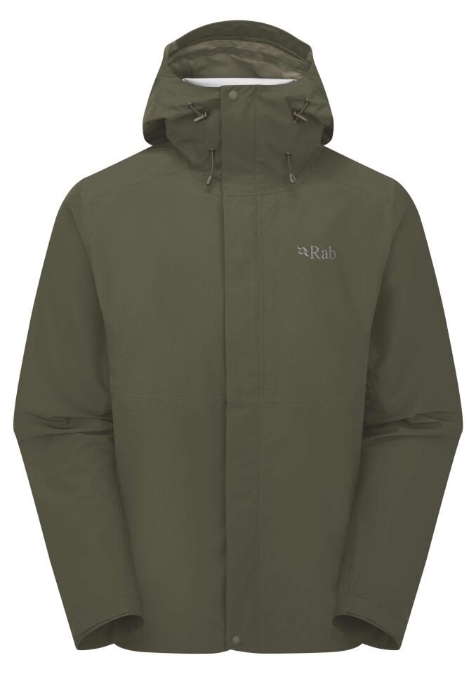 RAB Downpour Jacket Army