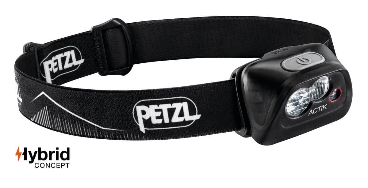 PETZL ACTIK Kafa Feneri (350 lümen) SİYAH