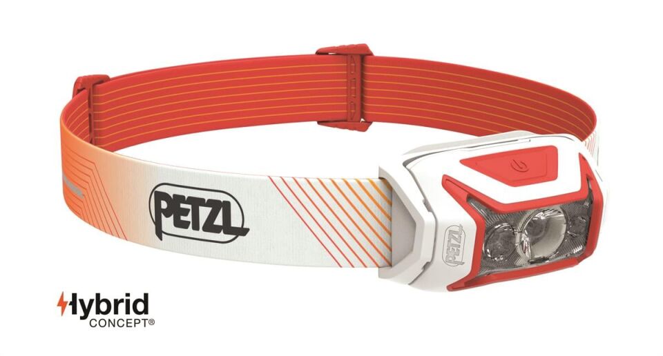 PETZL ACTIK CORE Kafa Feneri 600 lümen KIRMIZI