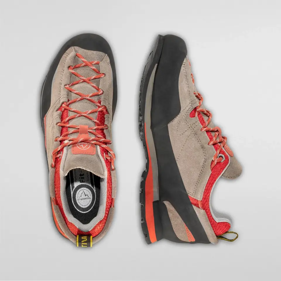 La Sportiva Boulder X Clay/Saffron