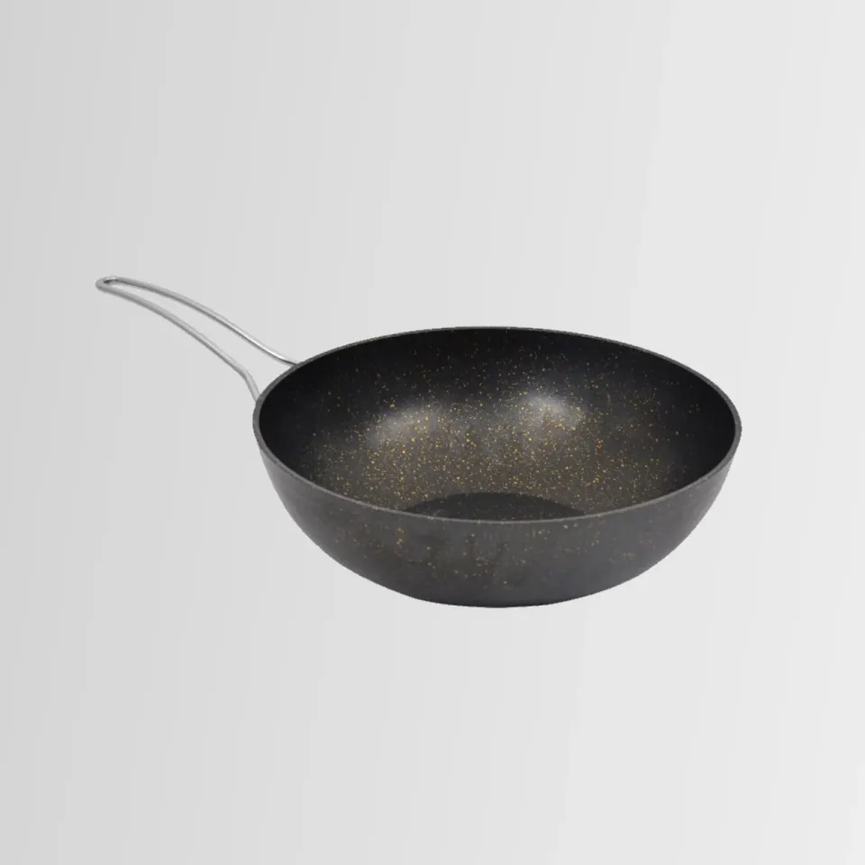 Nurgaz Döküm Wok Tava 28 cm