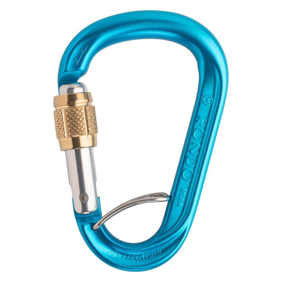 AustriAlpin OVALO Alloy Screwlock Karabina